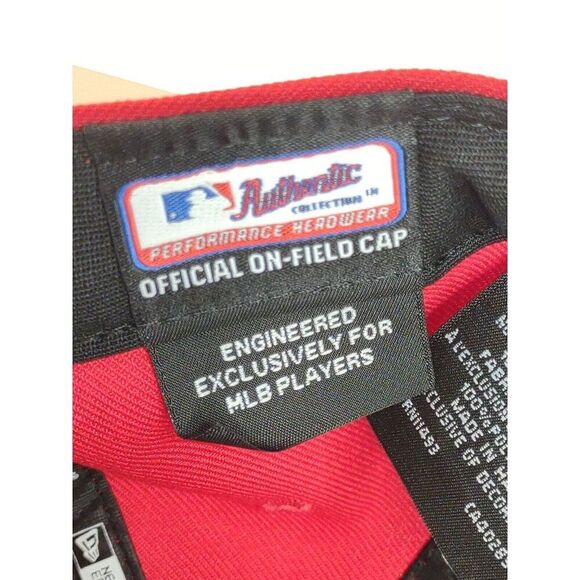 New Era 59Fifty Men Women Hat St. Louis Cardinals Low Profile Red Fitted Cap - Picture 10 of 16